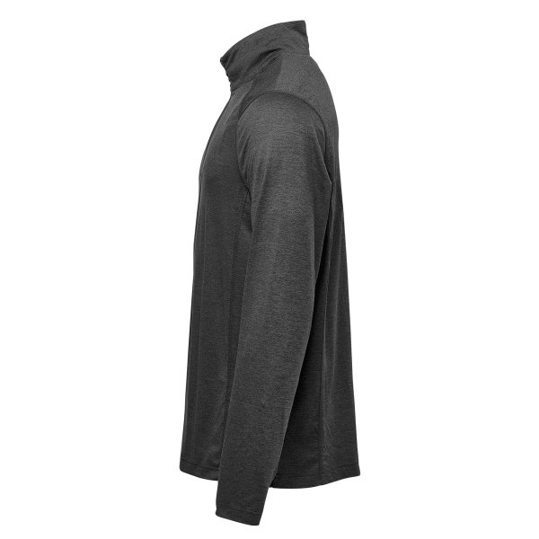 Zoom bild av Men's Milano 1/4 Zip Pullover, charcoal heather