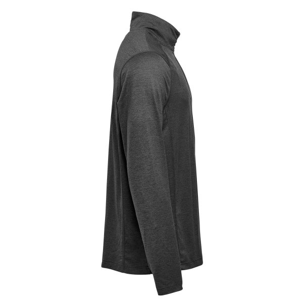 Zoom bild av Men's Milano 1/4 Zip Pullover, charcoal heather