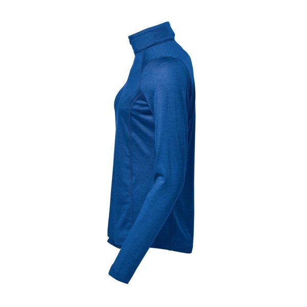 Zoom bild av Women's Milano 1/4 Zip Pullover, blue heather