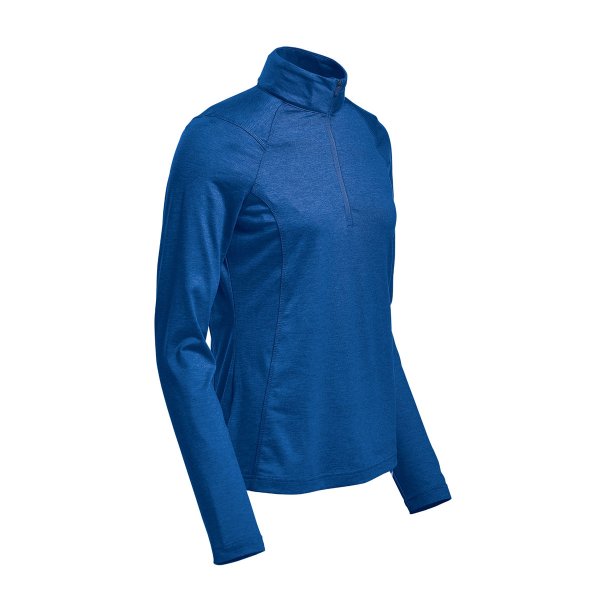 Zoom bild av Women's Milano 1/4 Zip Pullover, blue heather