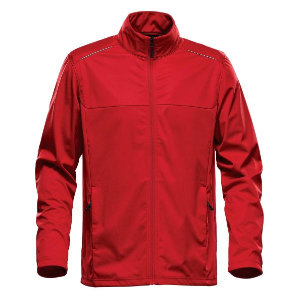 Zoom bild av Men's Greenwich Lightweight Softshell, red