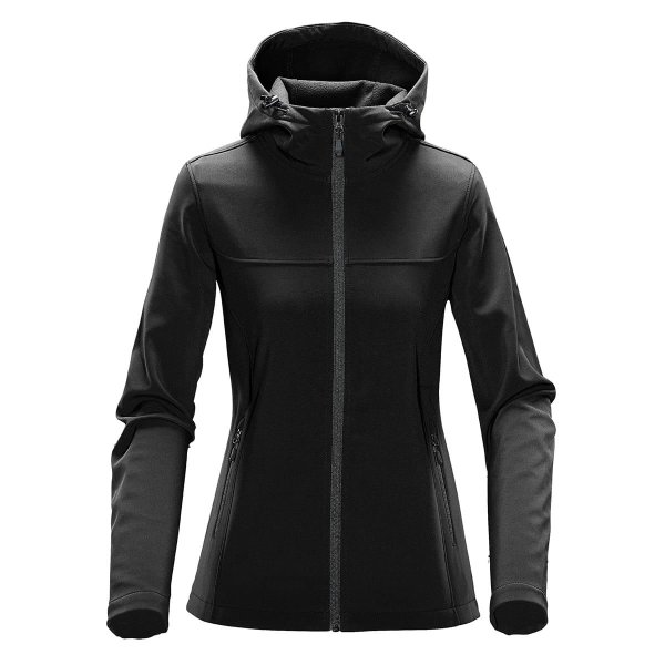 Zoom bild av Women's Orbiter Softshell Hoody, black