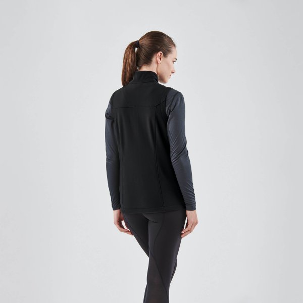 Zoom bild av Women's Orbiter Softshell Vest, black/dolphin