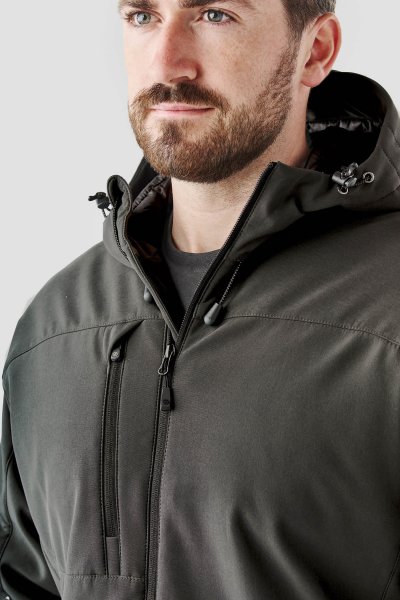 Zoom bild av Men's Orbiter Insulated Softshell, granite/black
