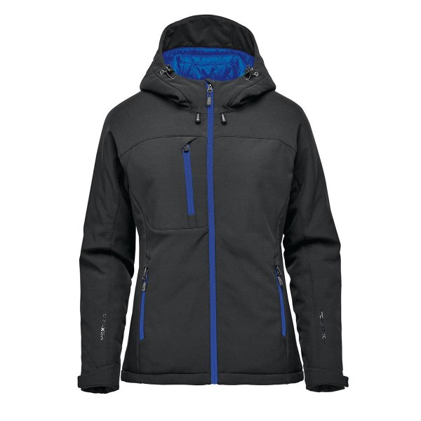 Zoom bild av Women's Orbiter Insulated Softshell, black/azur