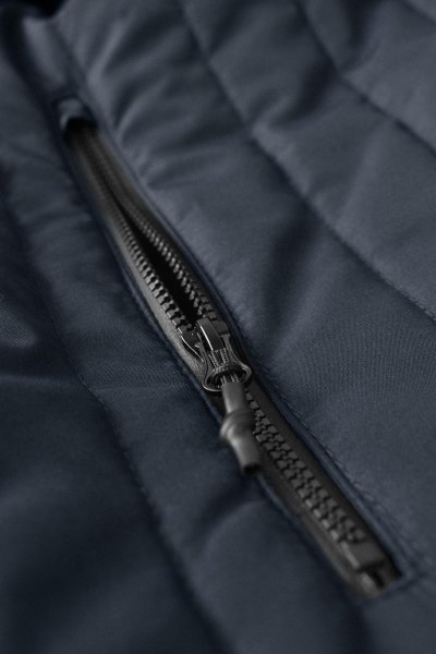 Zoom bild av Urban style quilted jacket, navy