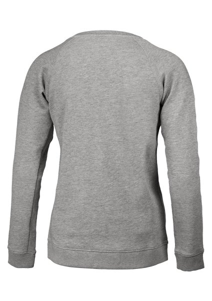 Zoom bild av Woman luxury lightweight crewneck, grey melange