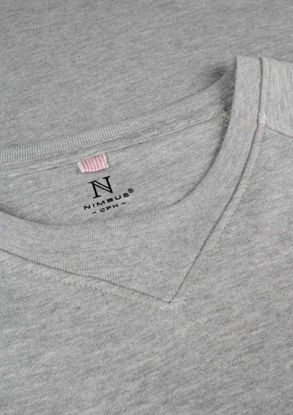 Zoom bild av Woman luxury lightweight crewneck, grey melange