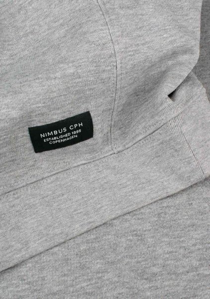 Zoom bild av Woman luxury lightweight crewneck, grey melange