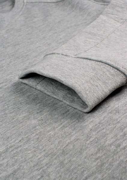 Zoom bild av Woman luxury lightweight crewneck, grey melange