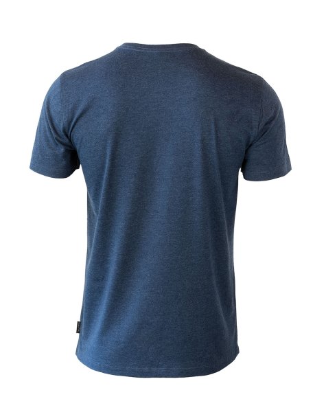 Zoom bild av Soft round neck t-shirt, navy melange