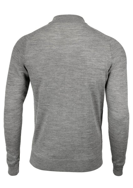 Zoom bild av Luxurious merino blend cardigan, grey