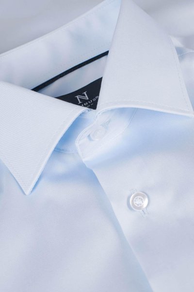 Zoom bild av Super non-iron business shirt modern fit, light blue