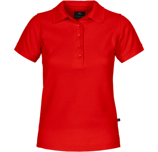 Zoom bild av Womens Pique Shirt, red