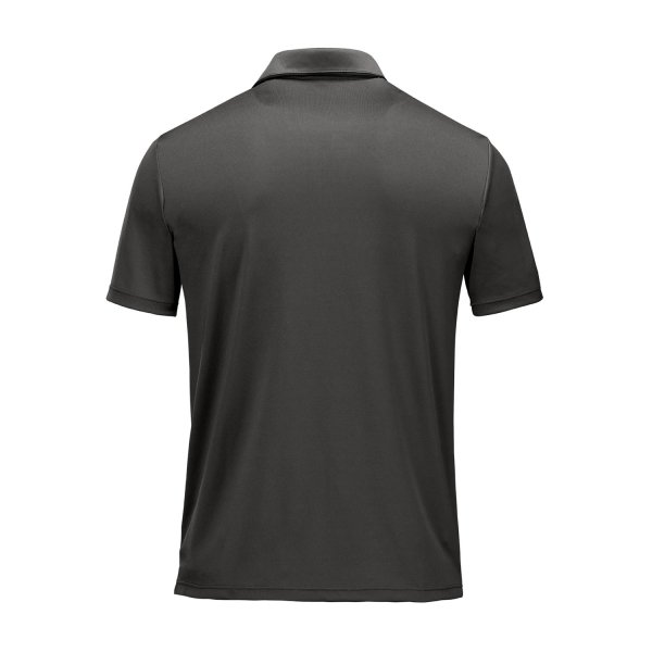 Zoom bild av Men's Monterey S/S Piped Polo, granite/black