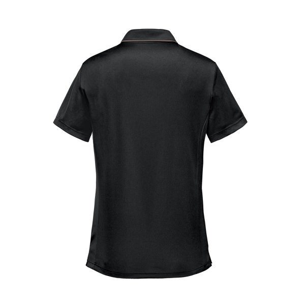 Zoom bild av Women's Monterey S/S Piped Polo, black/granite