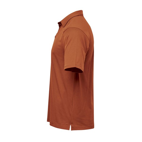 Zoom bild av Men's Oasis S/S Polo, rust