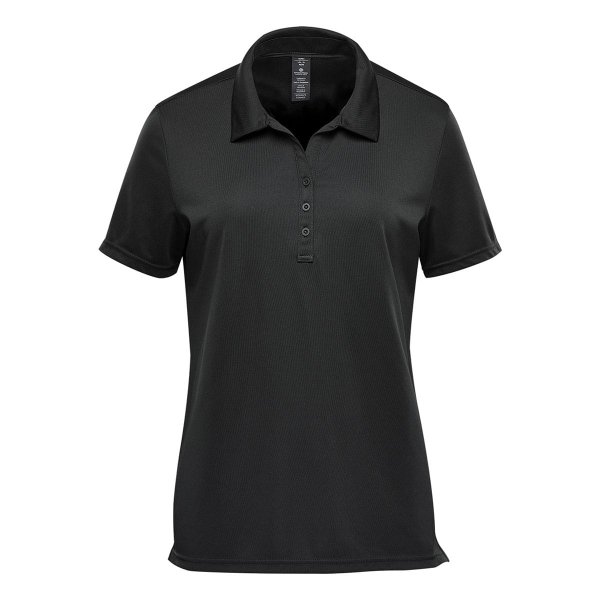 Zoom bild av Women's Treeline Performance Short Sleeve Polo, black