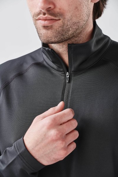 Zoom bild av Men's Augusta 1/4 Zip Long Sleeve, graphite