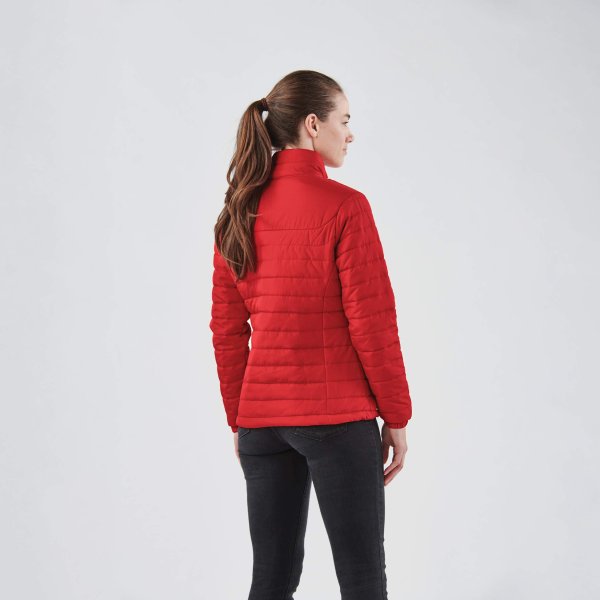 Zoom bild av Women's Nautilus Quilted Jacket, red