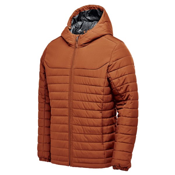 Zoom bild av Men's Nautilus Quilted Hoody, rust