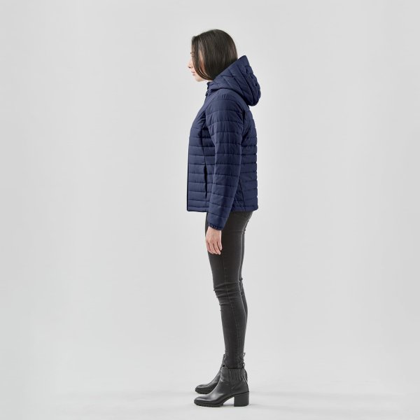 Zoom bild av Women's Nautilus Quilted Hoody, navy
