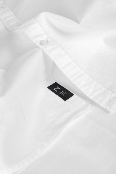 Zoom bild av Classic oxford shirt modern fit, white