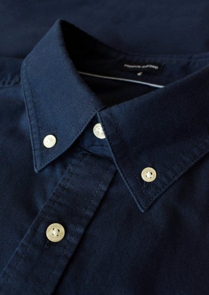 Zoom bild av Classic oxford shirt slim fit, navy