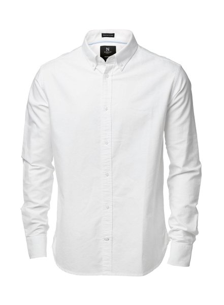 Zoom bild av Classic oxford shirt slim fit, white