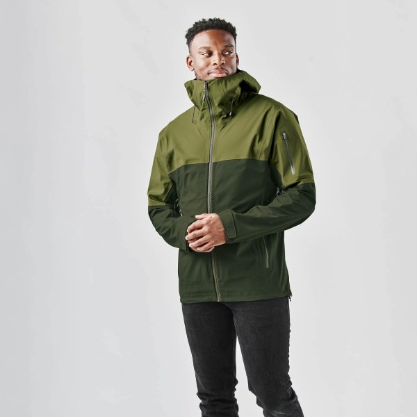 Zoom bild av Men's Vertex Stormshell, chive/ cypress