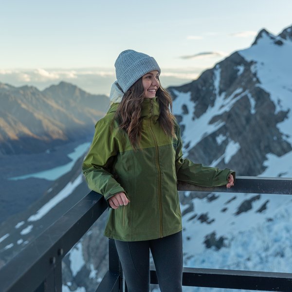 Zoom bild av Women's Vertex Stormshell, chive/cypress