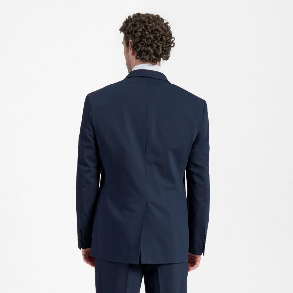 Zoom bild av Traveller mens blazer regular fit, dark blue