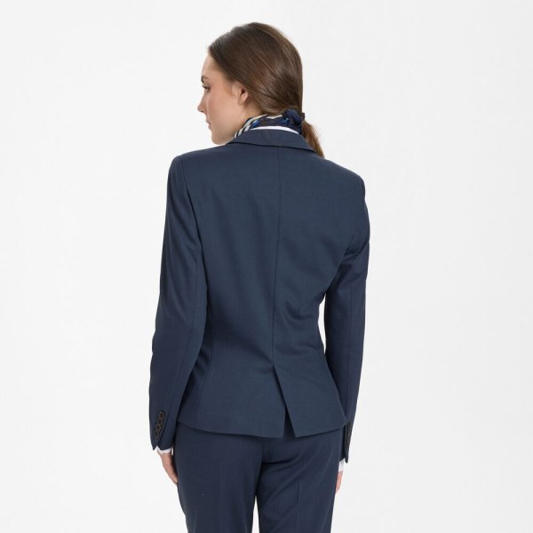 Zoom bild av Traveller womens blazer modern fit, dark blue