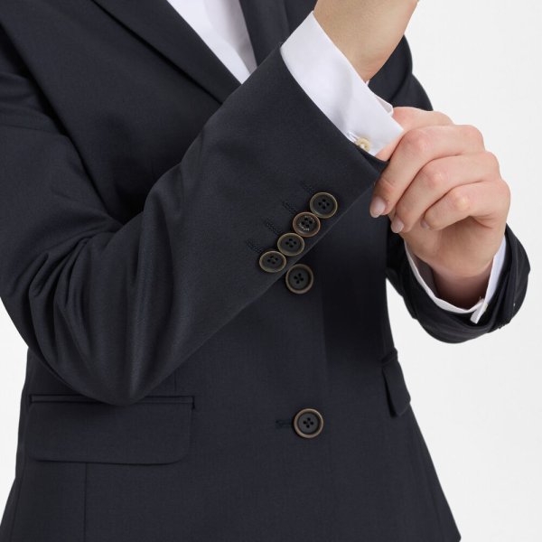 Zoom bild av Traveller womens blazer modern fit, dark navy