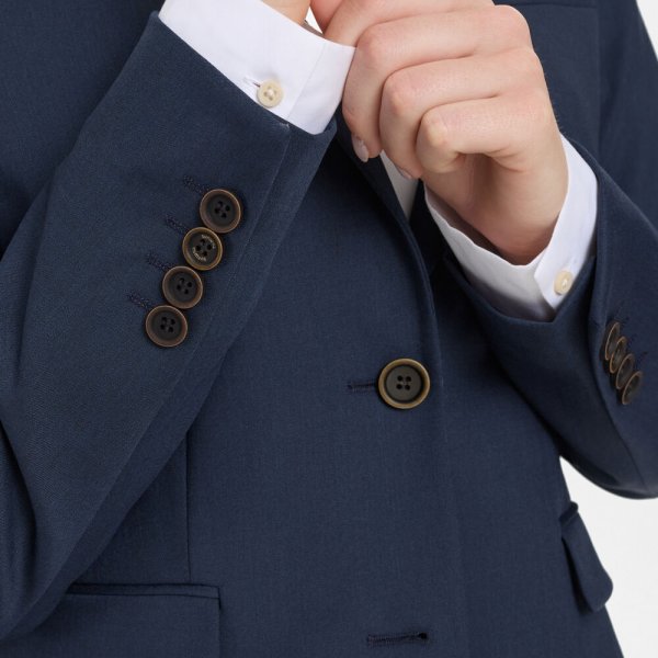 Zoom bild av Traveller womens blazer modern fit, dark blue