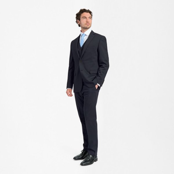 Zoom bild av Traveller mens blazer regular fit, dark navy