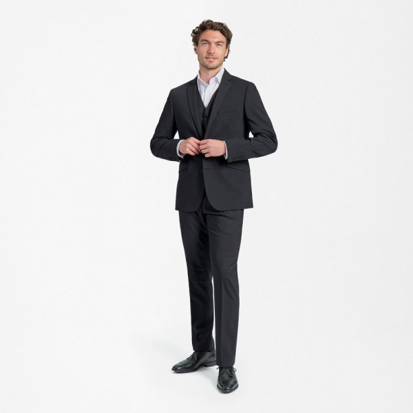 Zoom bild av Traveller mens blazer modern fit, charcoal