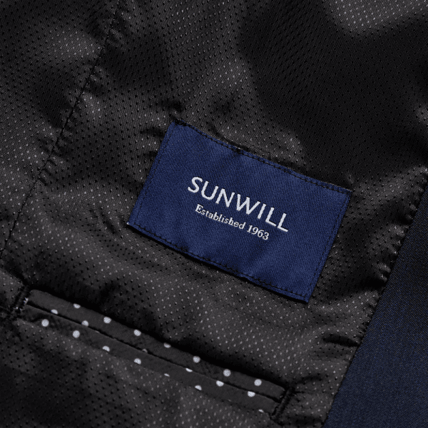 Zoom bild av Traveller womens blazer long modern fit, dark blue
