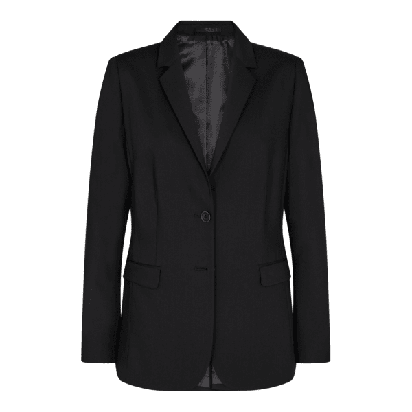 Zoom bild av Traveller womens blazer long modern fit, black