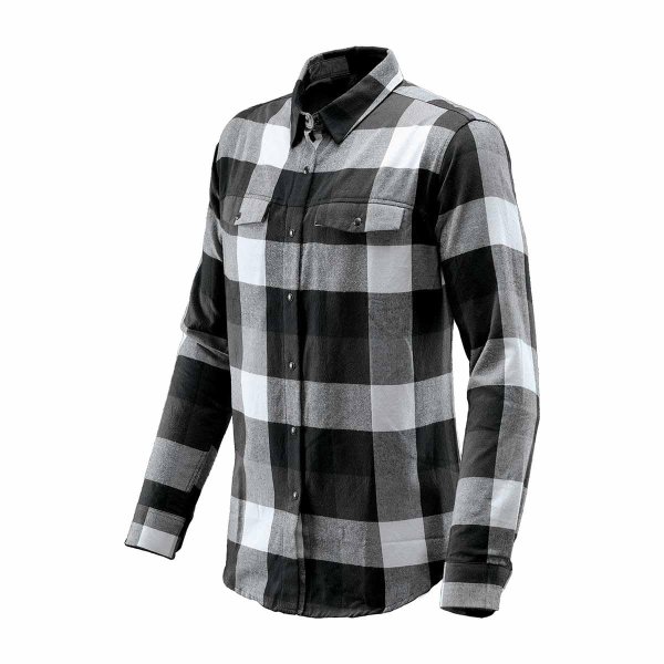 Zoom bild av Men's Logan Snap Front Shirt, black/dolphin