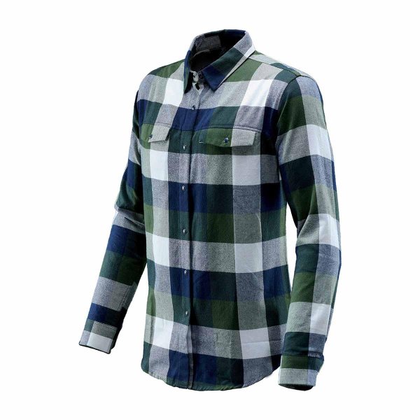 Zoom bild av Men's Logan Snap Front Shirt, earth/navy