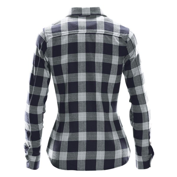 Zoom bild av Women's Logan Snap Front Shirt, titanium plaid