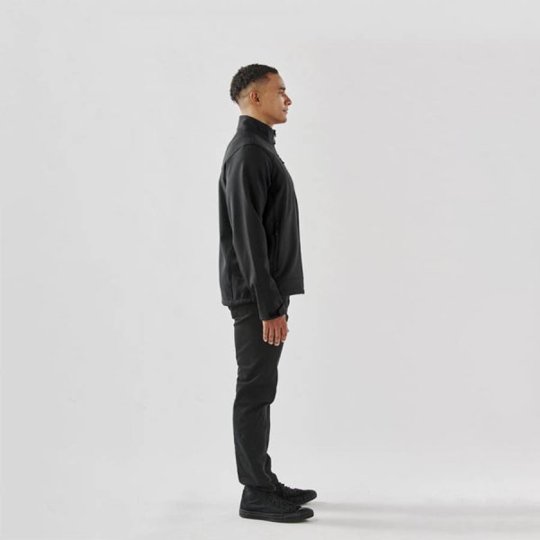 Zoom bild av Men's Aleutian Softshell Jacket, black