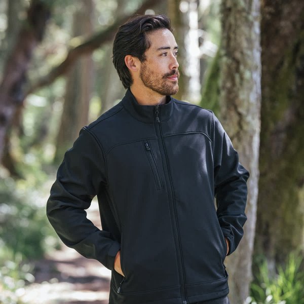 Zoom bild av Men's Aleutian Softshell Jacket, black
