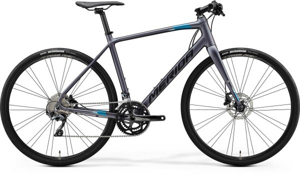 Zoom bild av SPEEDER 500 MATT ANTHRACITE/BLACK/BLUE XS 47CM