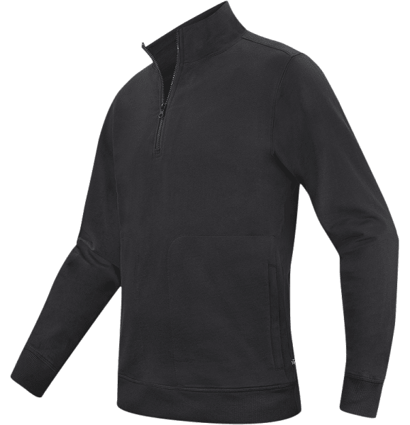 Zoom bild av Crew Half Zip Sweater, black
