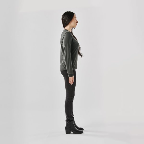 Zoom bild av Women's Stockton L/S Tee, granite
