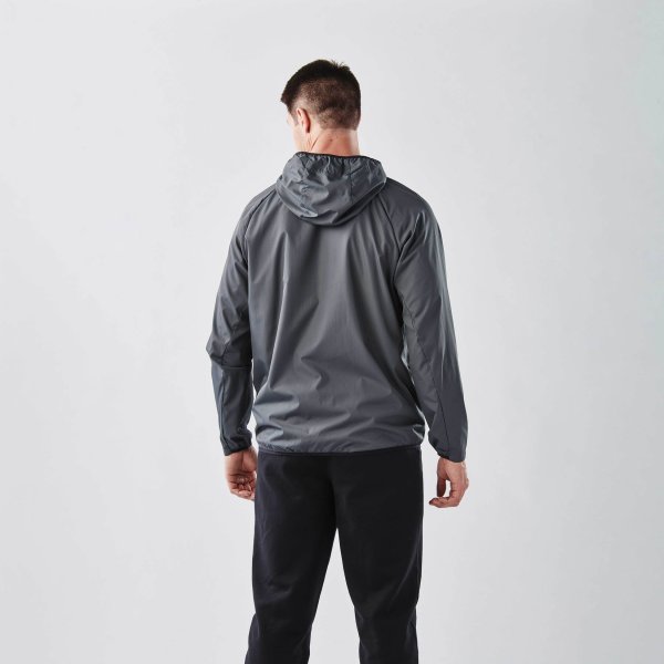 Zoom bild av Men's Ozone Hooded Shell, dolphin