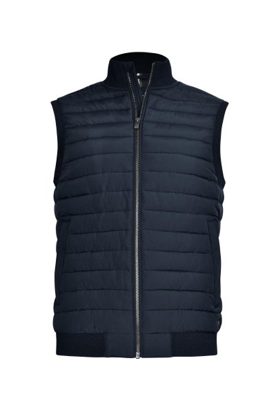 Zoom bild av Premium hybrid bodywarmer, navy