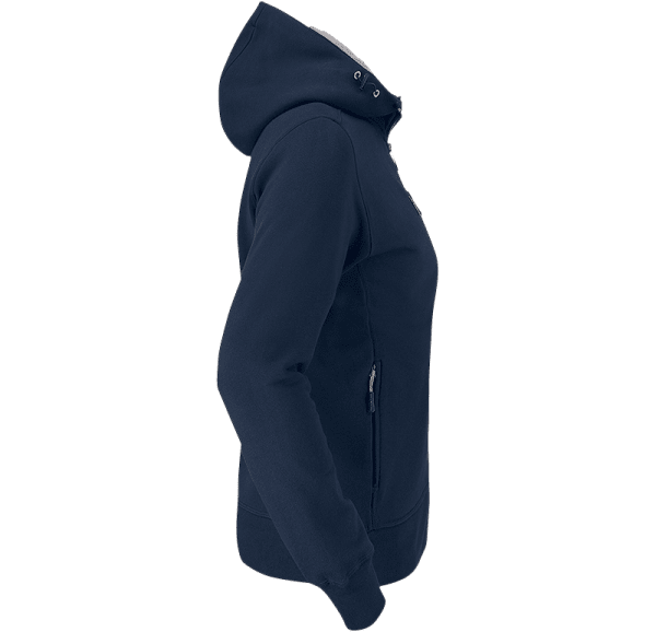 Zoom bild av Womens hooded Cardigan, navy